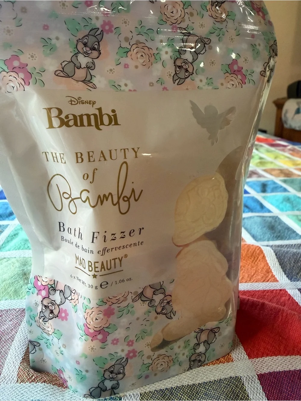 DISNEY BAMBI THE BEAUTY OF BAMBI BATH SIX PIECE SET